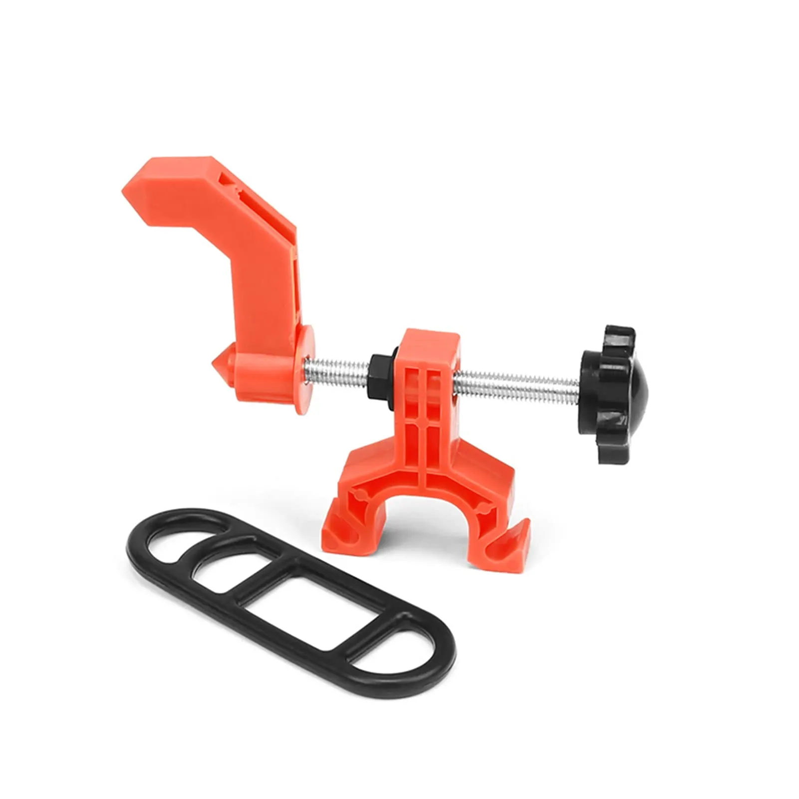 HUIOP Mini Bicycle Wheel Truing Stand - Lightweight Bike Rims Adjustment Tool in Black/Blue/Red