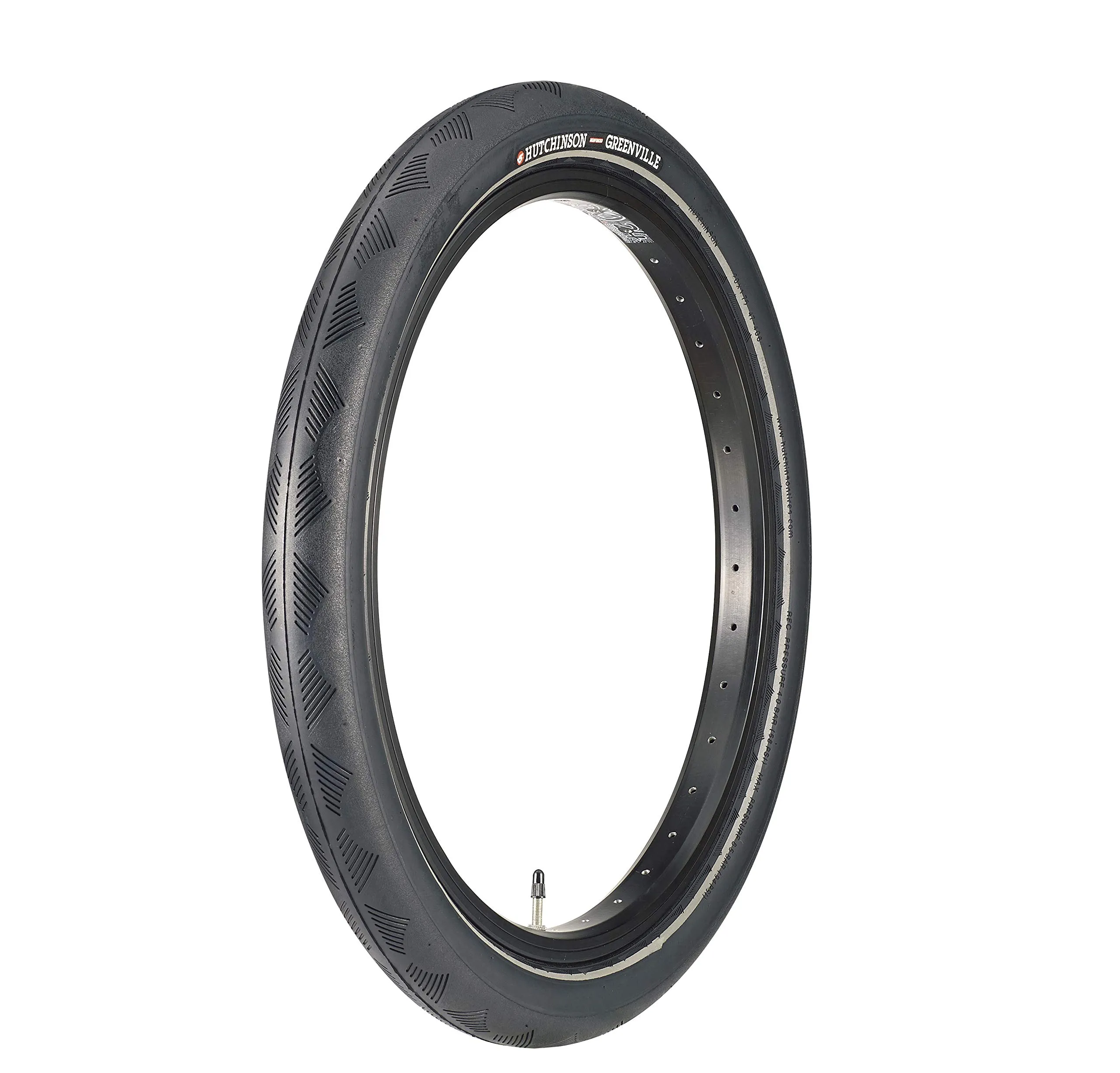 Hutchinson Bicycle Tire 20x1.75 Urban Tire for Folding Bikes, All Weather, Puncture Protection