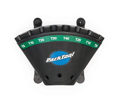 HXH-2T Wall Mount Torx Compatible Driver Holder Tool - Park Tool - One Size - Easy Access Design