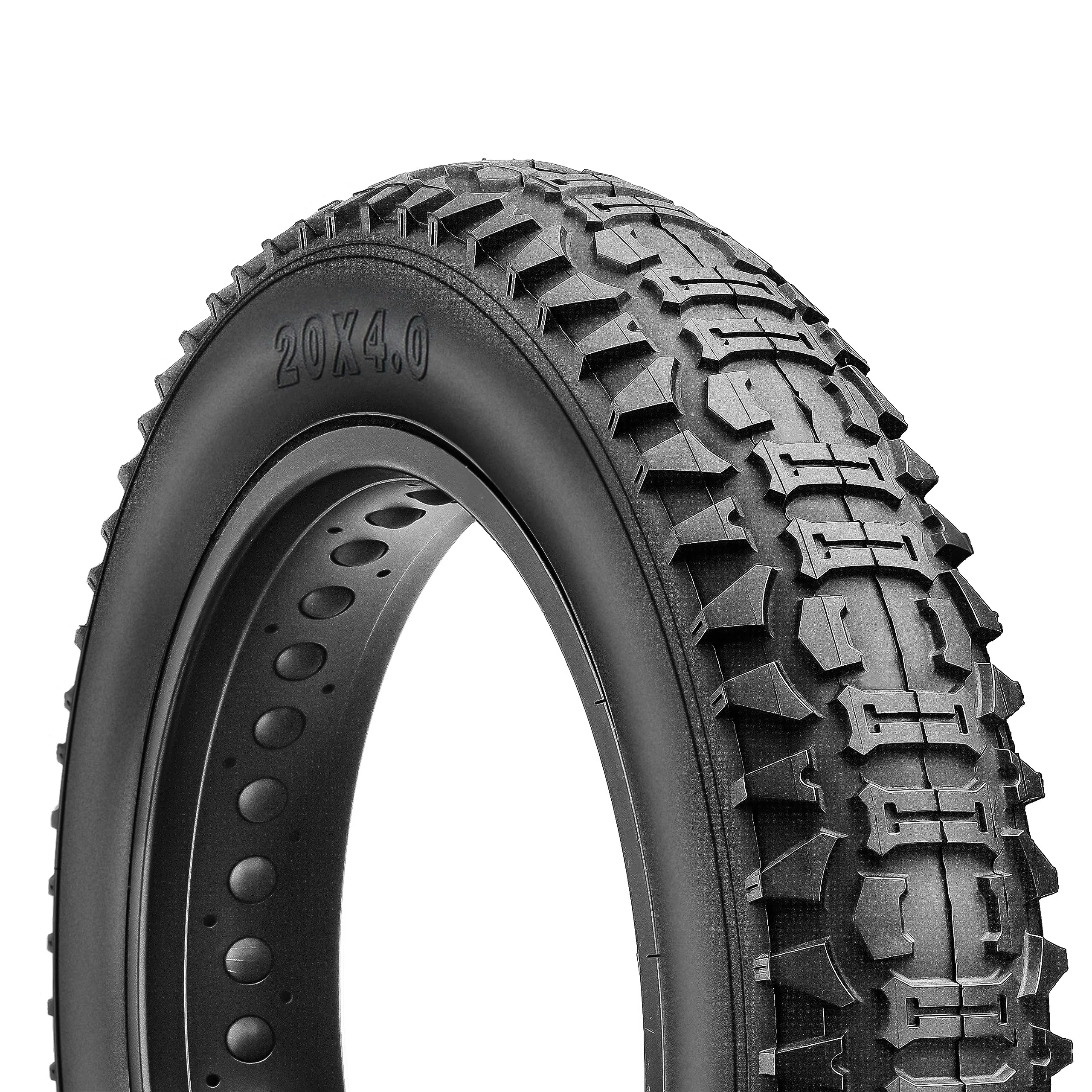 Hycline 20x4.0 Inch Fat Tire - Puncture Resistant, All Terrain, High-Density Folding Electric Tire