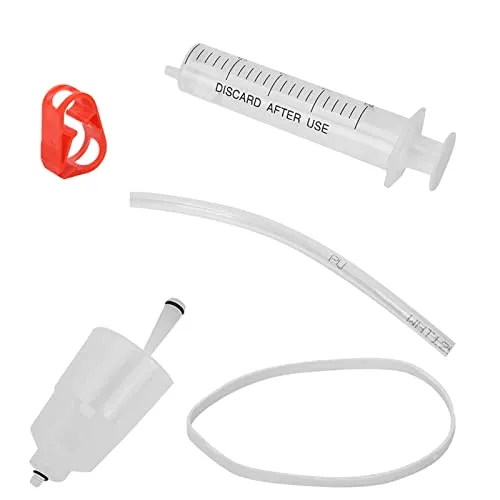 Hydraulic Disc Brake Bleed Kit for Mountain Bikes - Efficient Brake Fluid Change & Maintenance Tool