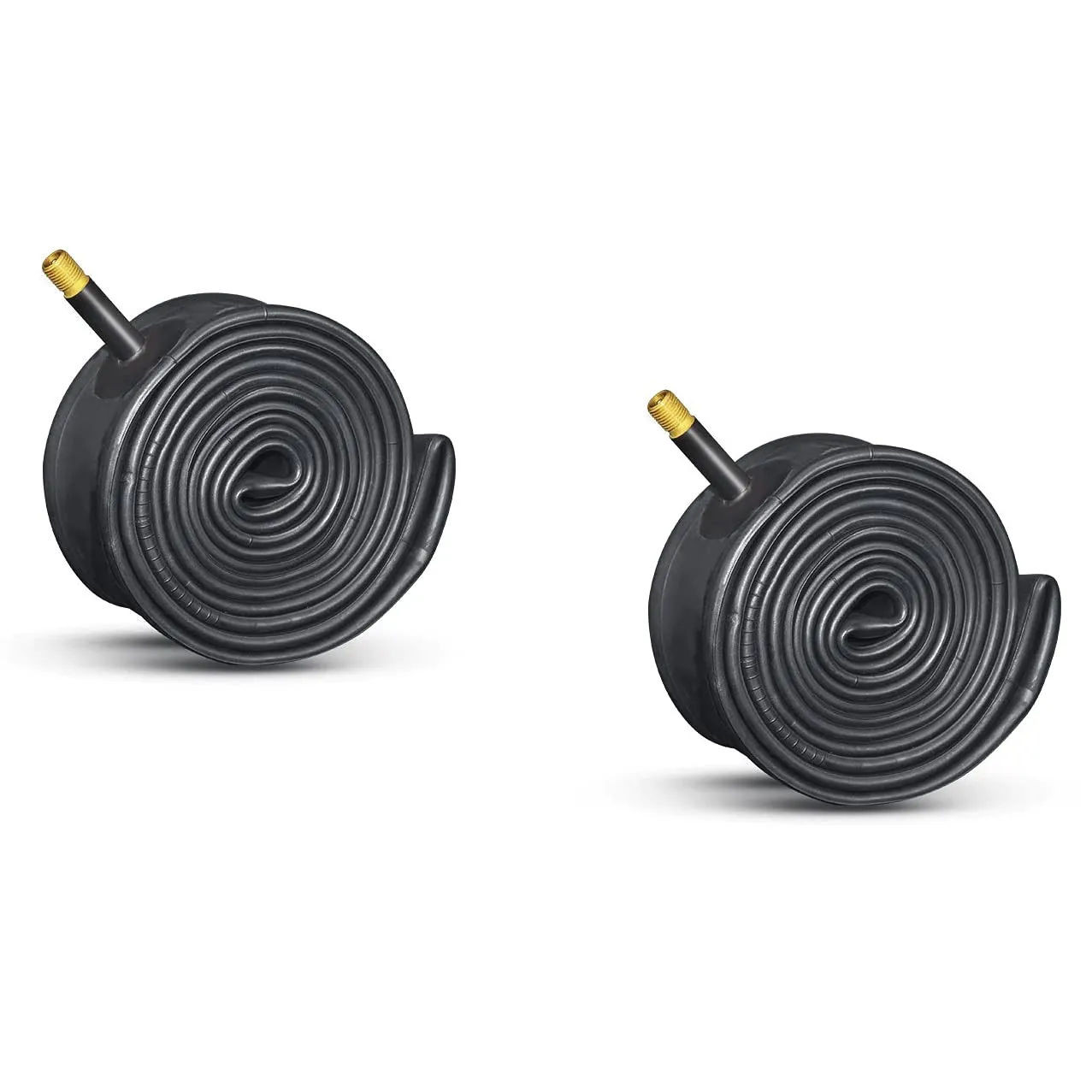Inner Tube for Brompton Folding Bike 16 x 1 3/8 inch / 37-349 Schrader Valve (2 Pack)