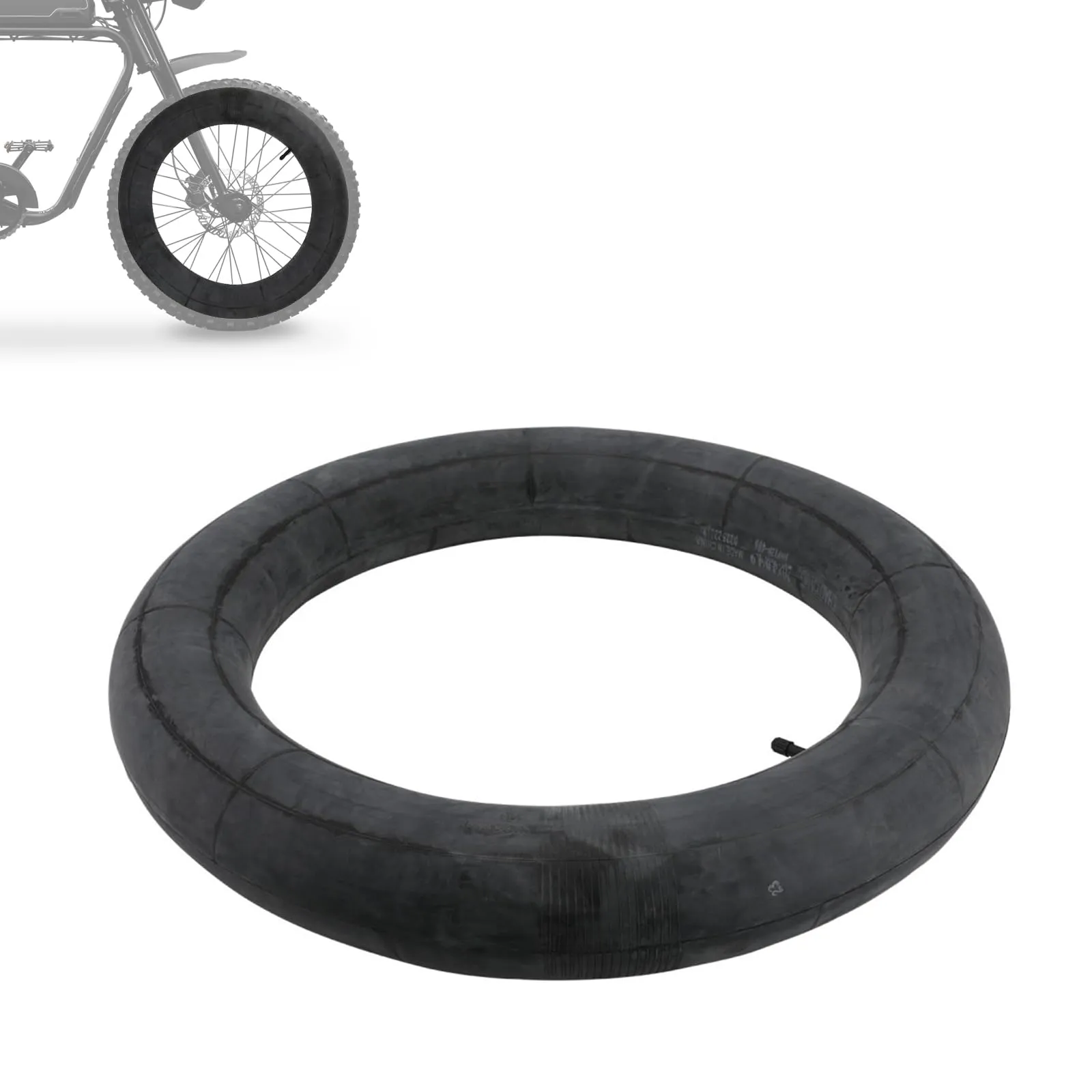 Inner Tube for Super 73 Bike - 4.00/4.90-20 Replacement Tube for S1, S2, RX Models