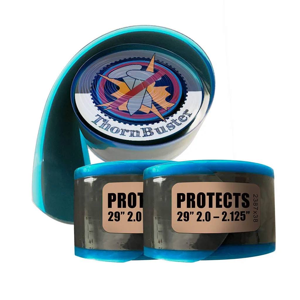 Inner Tube Protector for 29er Mountain Bikes - Thorn Buster Tire Liners Stop Flats (2 Liners)