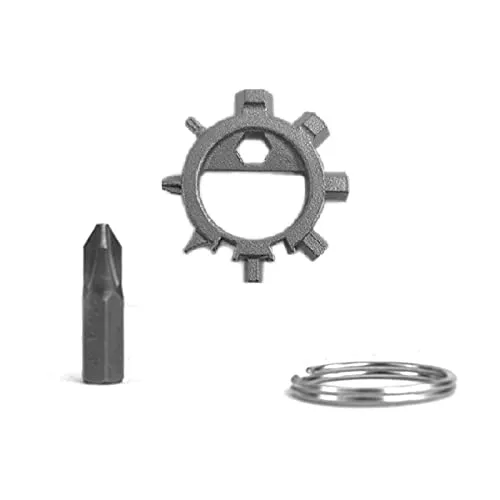IWOMA Multifunction Portable Bicycle Repair Tool Kit with 12 Functions - Compact & Lightweight