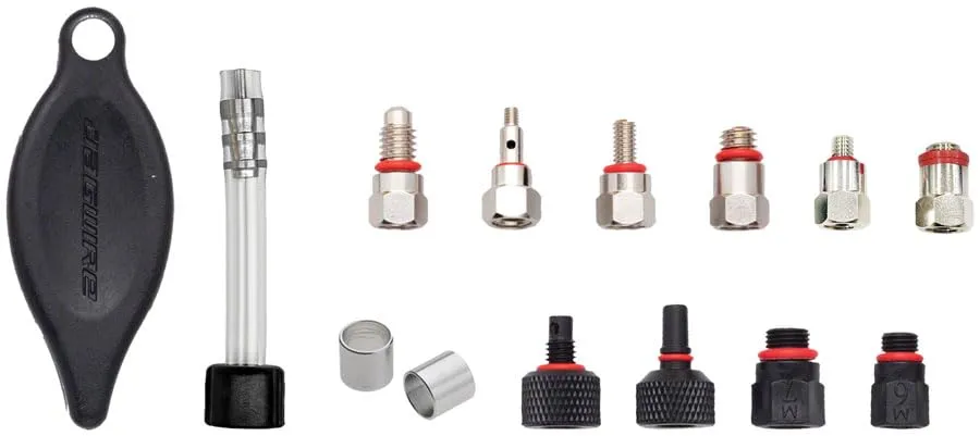 Jagwire Elite Mineral Oil Bleed Kit Replacement Fittings for Smooth Performance