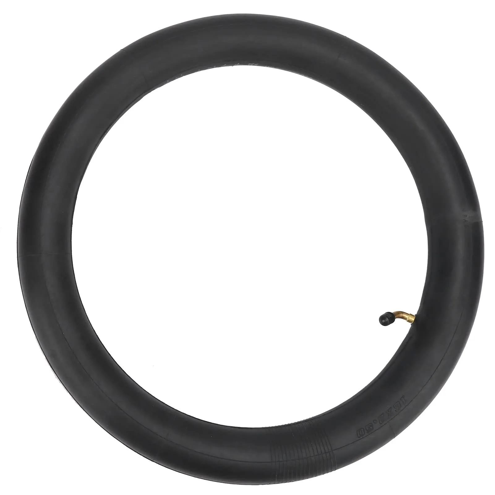 Keenso 16x2.5 Electric Bicycle Inner Tube with Bent Valve - Durable Butyl Rubber, Shock Absorption