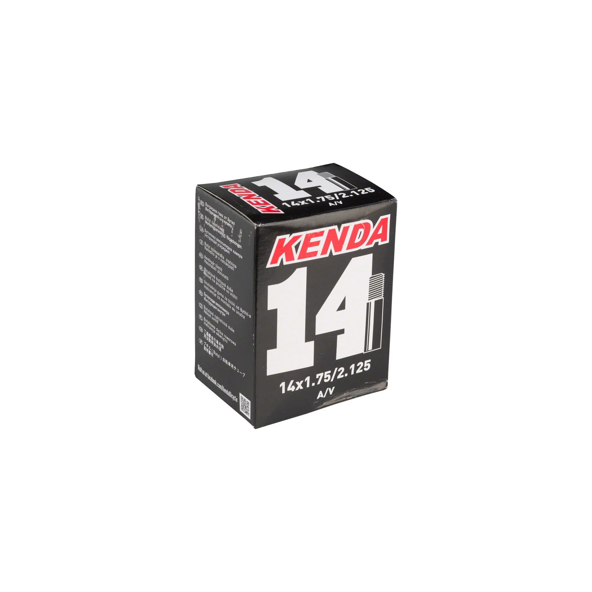 Kenda 14 x 1.75/2.125 Schrader Valve Low Lead Tube - Reliable Quality and Performance