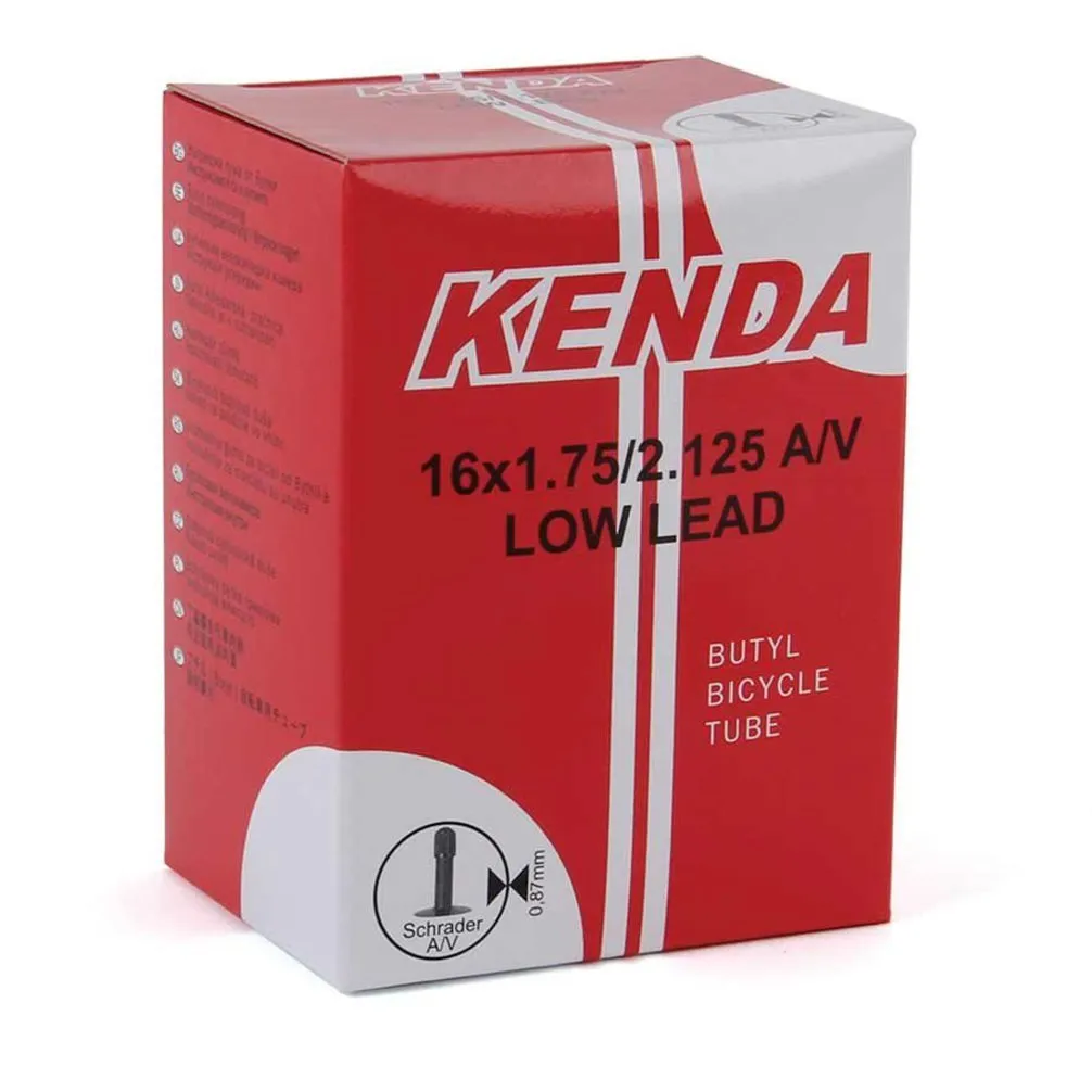 Kenda 16X1.75/2.125 A/V Schrader Valve Tube - Low Lead for Juvenile Products, 32mm Valve
