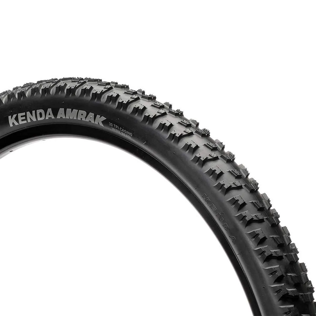 Kenda Amrak Mountain Bike Tire 26 x 2.2, Clincher, Wire, Black - Superior Performance and Grip