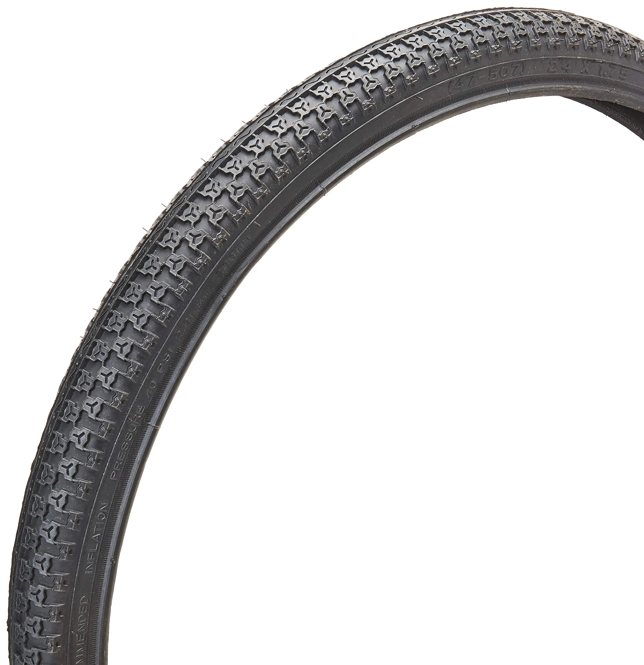 Kenda ATB W/Ridge K52 Tire, 24''x1.75, Wire Clincher, 22TPI, Black - Durable & Reliable Performance