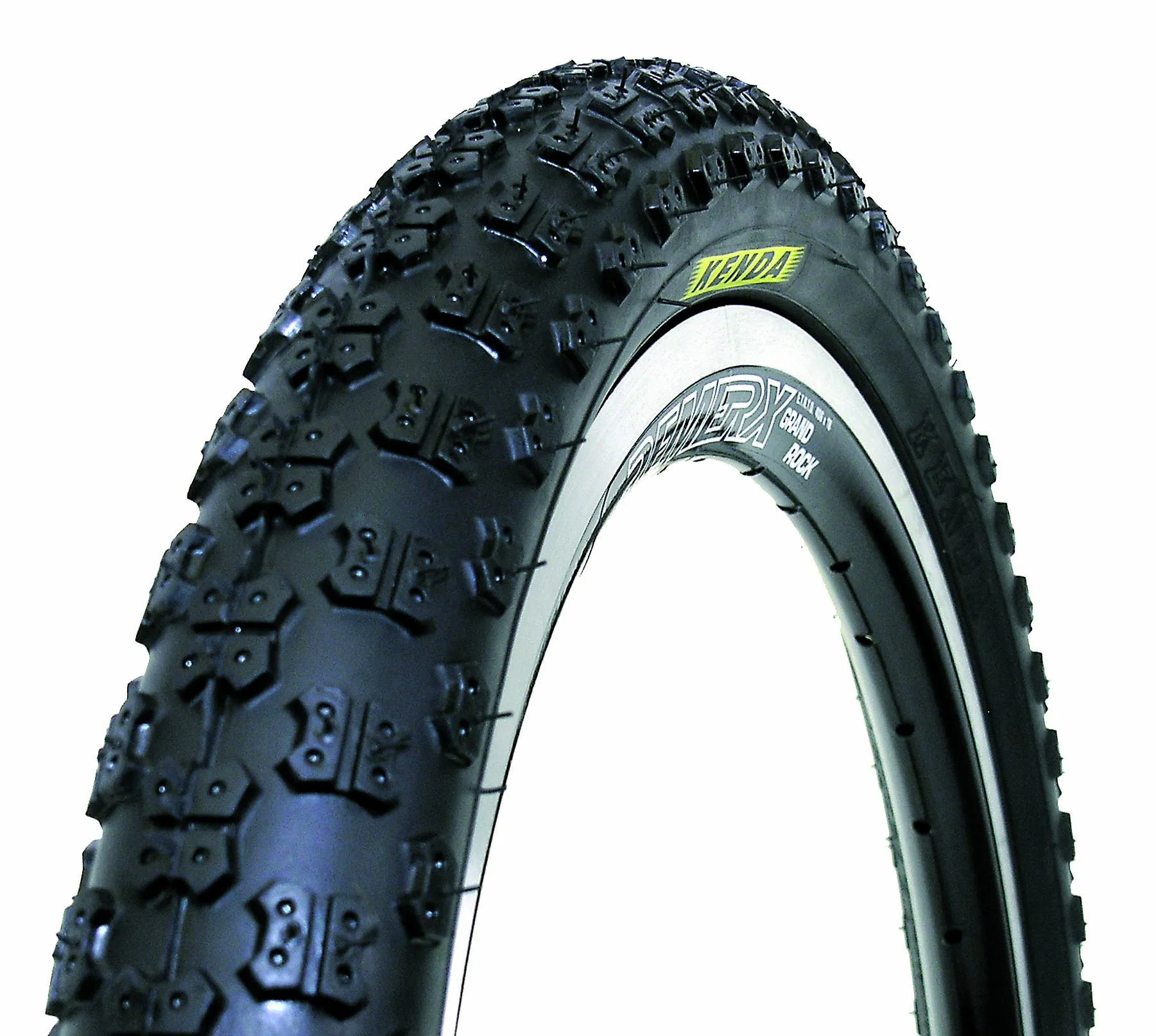 Kenda Comp III 16' x 2.125' Blackwall Bicycle Tire with K50 Tread Pattern, Durable Rubber