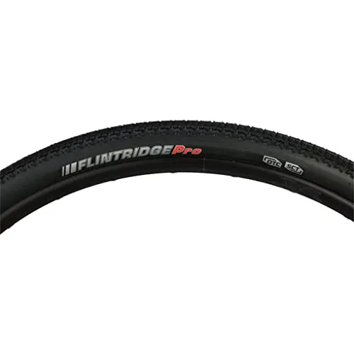 Kenda Flintridge Pro GCT Bike Tire 700x45 - Black - Versatile Gravel Tire for Front and Rear Use