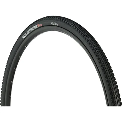 Kenda Flintridge Pro Tire - 700 x 45 Tubeless Folding Black - Strong Grip for Gravel and Pavement