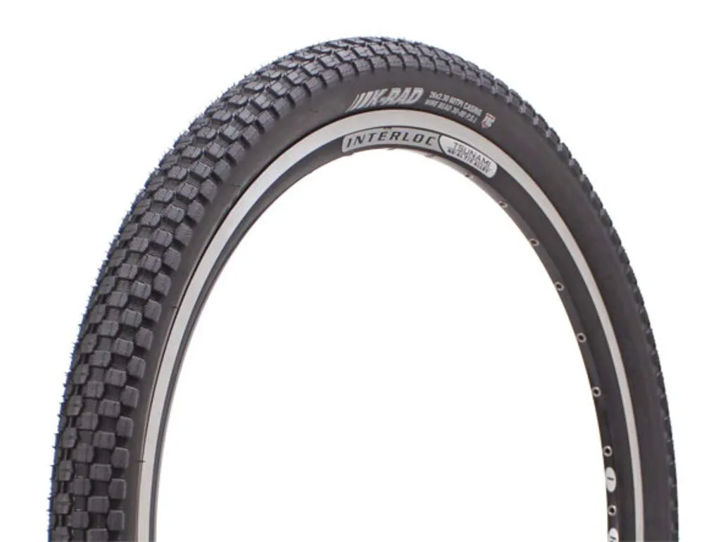 Kenda K-Rad 26' x 2.30 Clincher Tire - Wire Bead, Black, 60TPI, Enhanced Grip & Traction