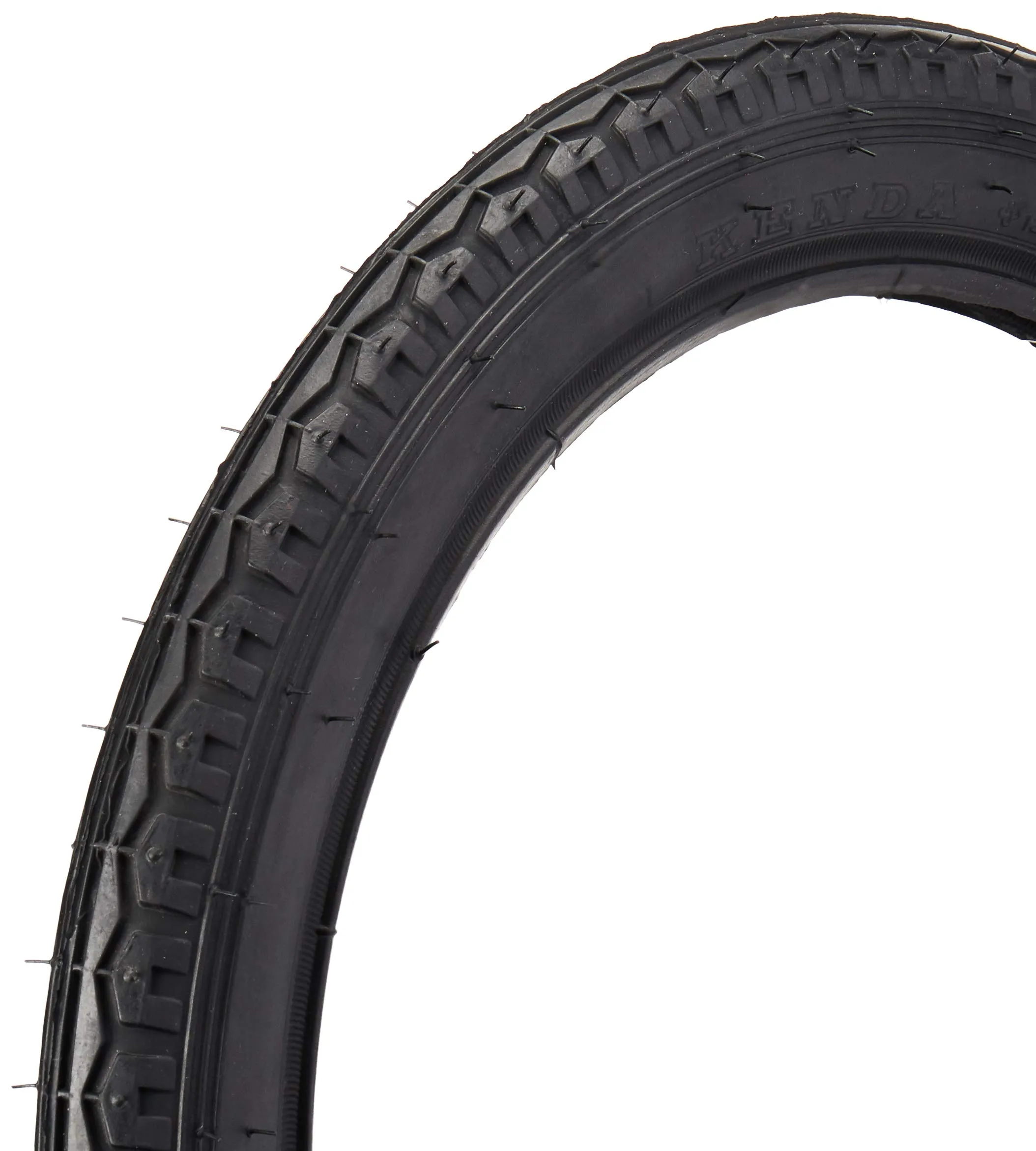 Kenda K123 Street BMX Tire 16x1.75 Black - Durable Rubber, Wire Bead, Perfect for Riders