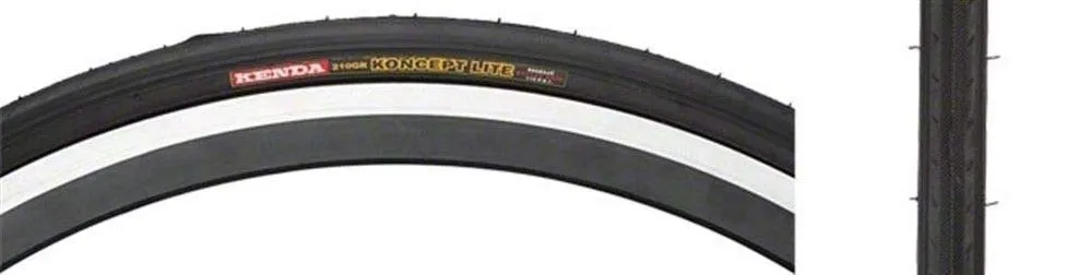 Kenda K191 Tire 650x23C, Folding Clincher, SRC, 60TPI, Black - Ideal Junior Road Tire