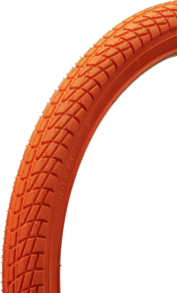 Kenda Kontact Freestyle Tire 20' x 2.25' - Durable Wire Bead in Vibrant Orange Color