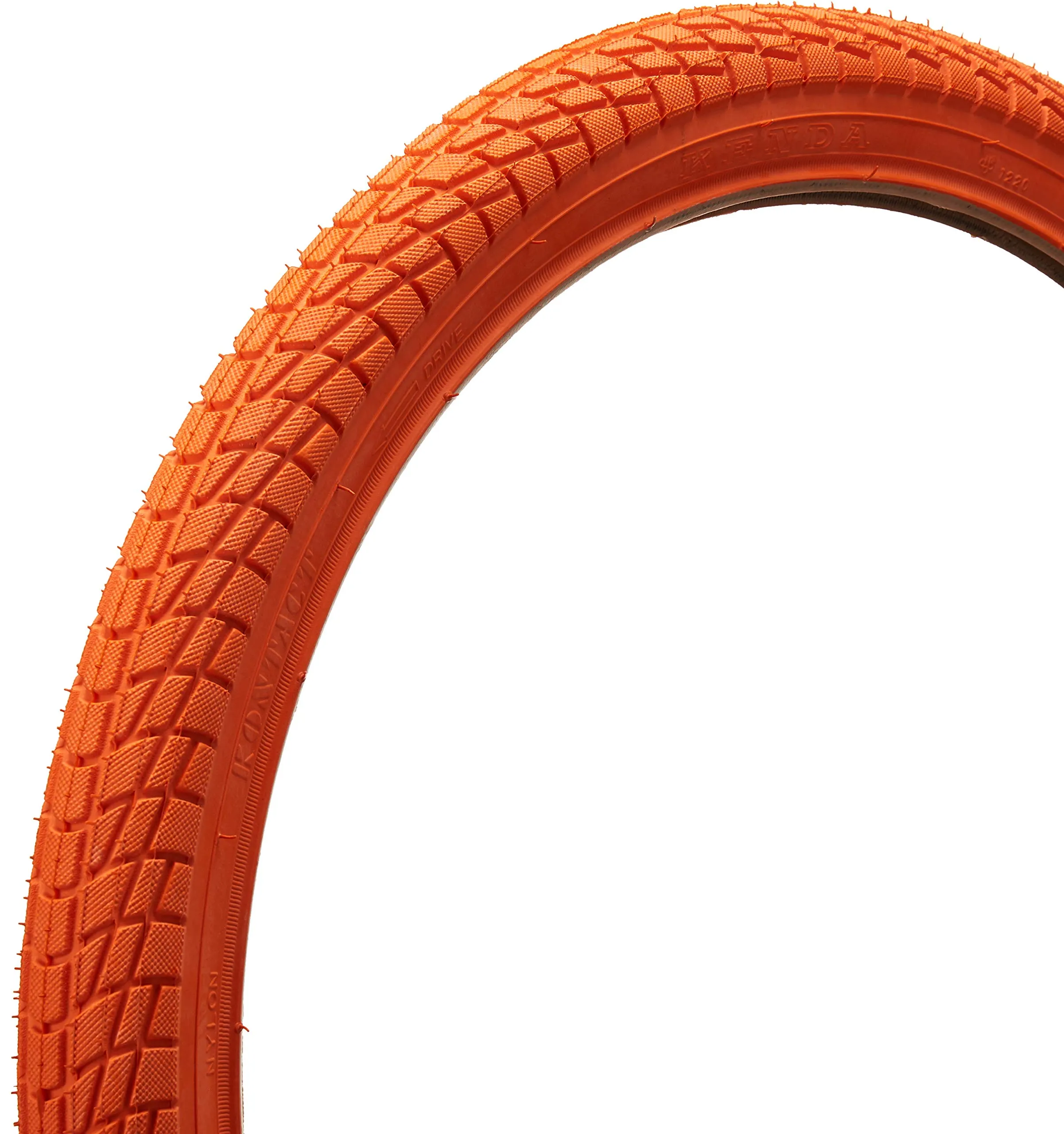 Kenda Kontact Freestyle Wire Bead Tire - 20' x 1.95' - Orange - Exceptional Traction & Control