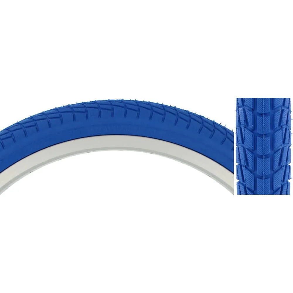 Kenda Kontact Tire 20' x 1.95' Wire Bead Blue - Durable Bicycle Tire for Smooth Rides
