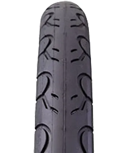 Kenda Kwest 20x1.25 Clincher Tire - Black, 100psi - Smooth Tread for Speed & Traction