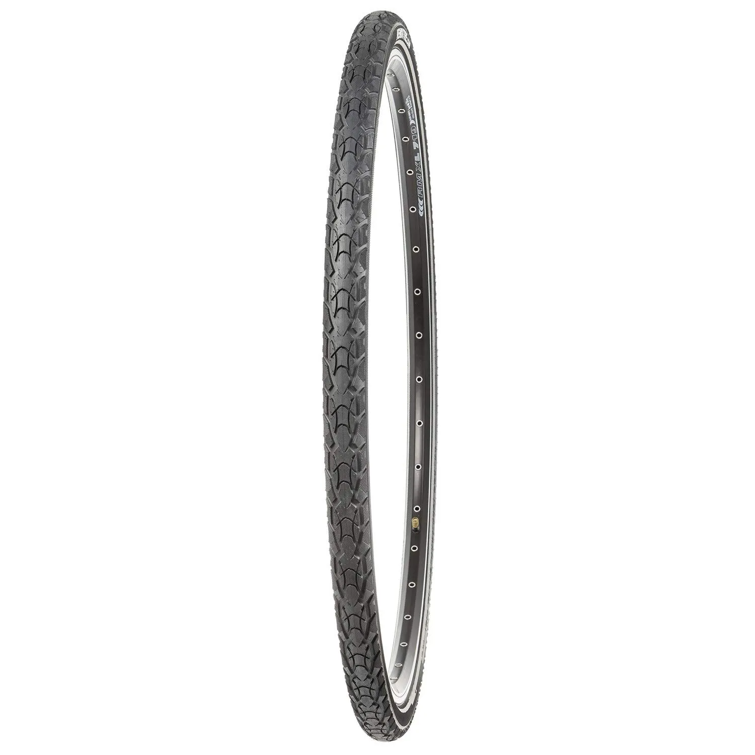 Kenda Kwick Journey Bike Tire 700x40 – Deep Sipes, Knurled Knobs, Reflective Tape, Urban Visibility