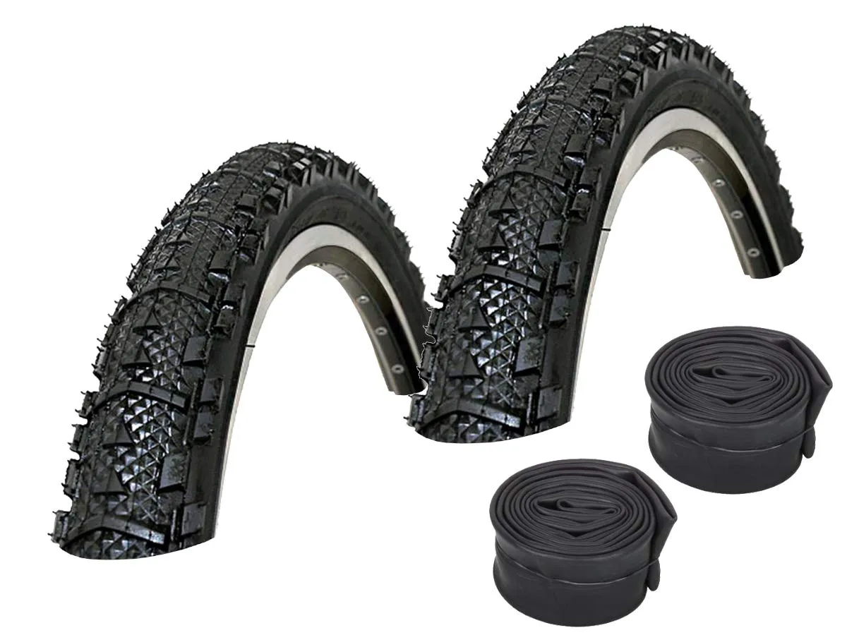 KENDA Kwick K879 26 x 1.95 ATB/MTB Tyres + 2 Inner Tubes for Ultimate Performance