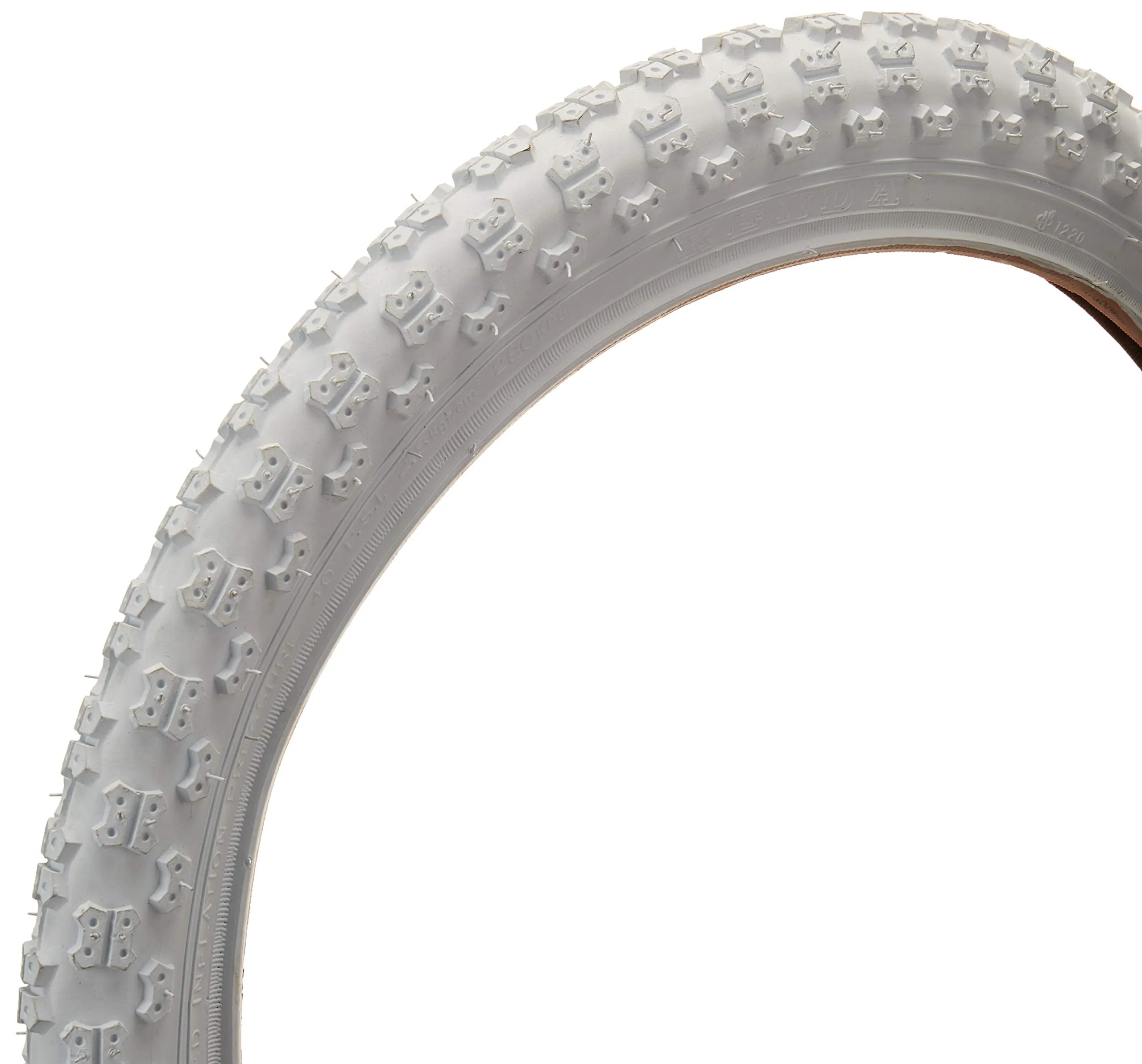 Kenda Mx K50 18' x 2.125 White Tire - Wire Clincher for Enhanced Cycling Performance