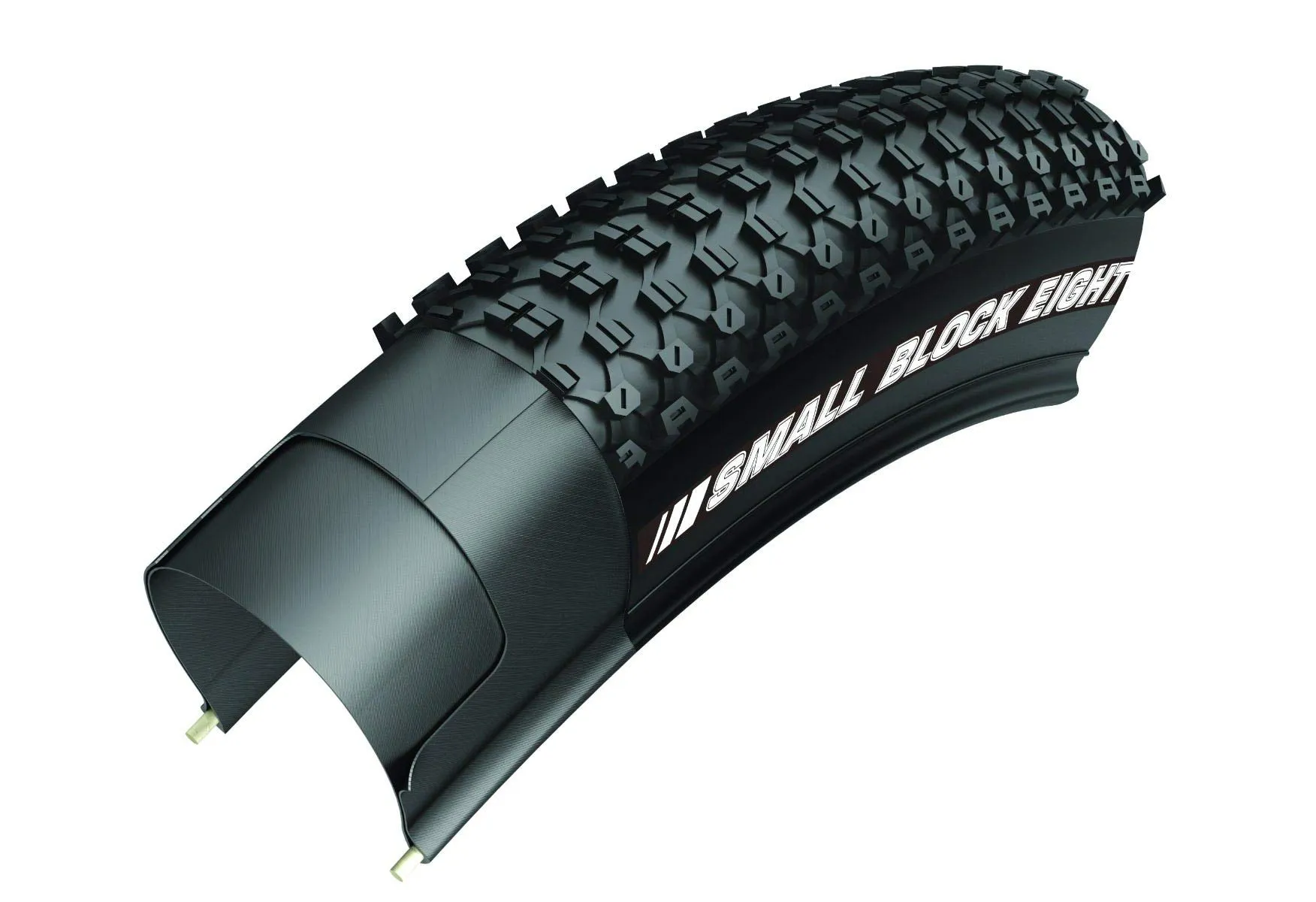 Kenda Small Block 8 Tire, 26''x2.10, Folding, Tubeless Ready, Dual, SCT, 120TPI, Black