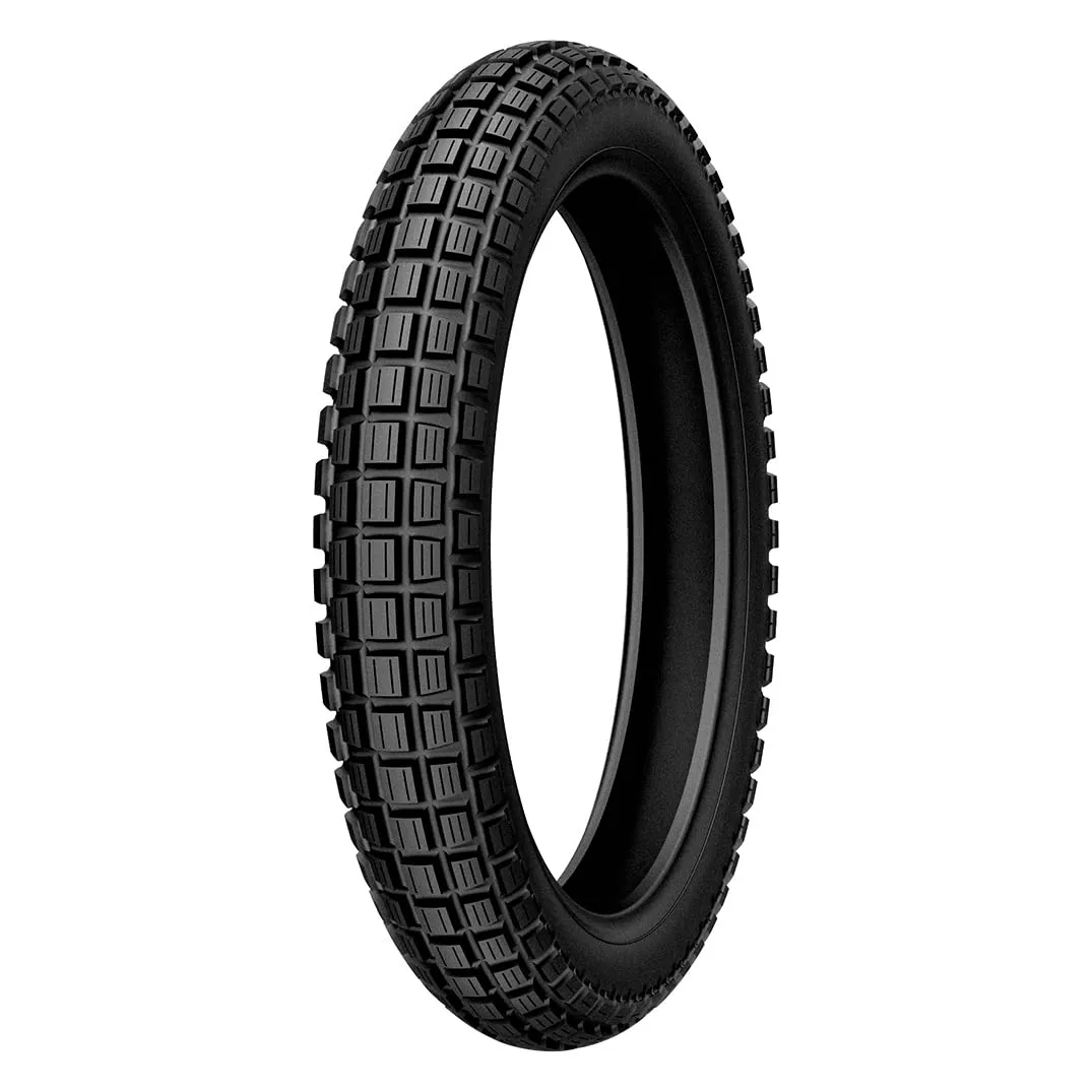 Kenda Tire K262 275/17 Black Scooter Tire for Street & Dirt - Classic Waffle Tread Design
