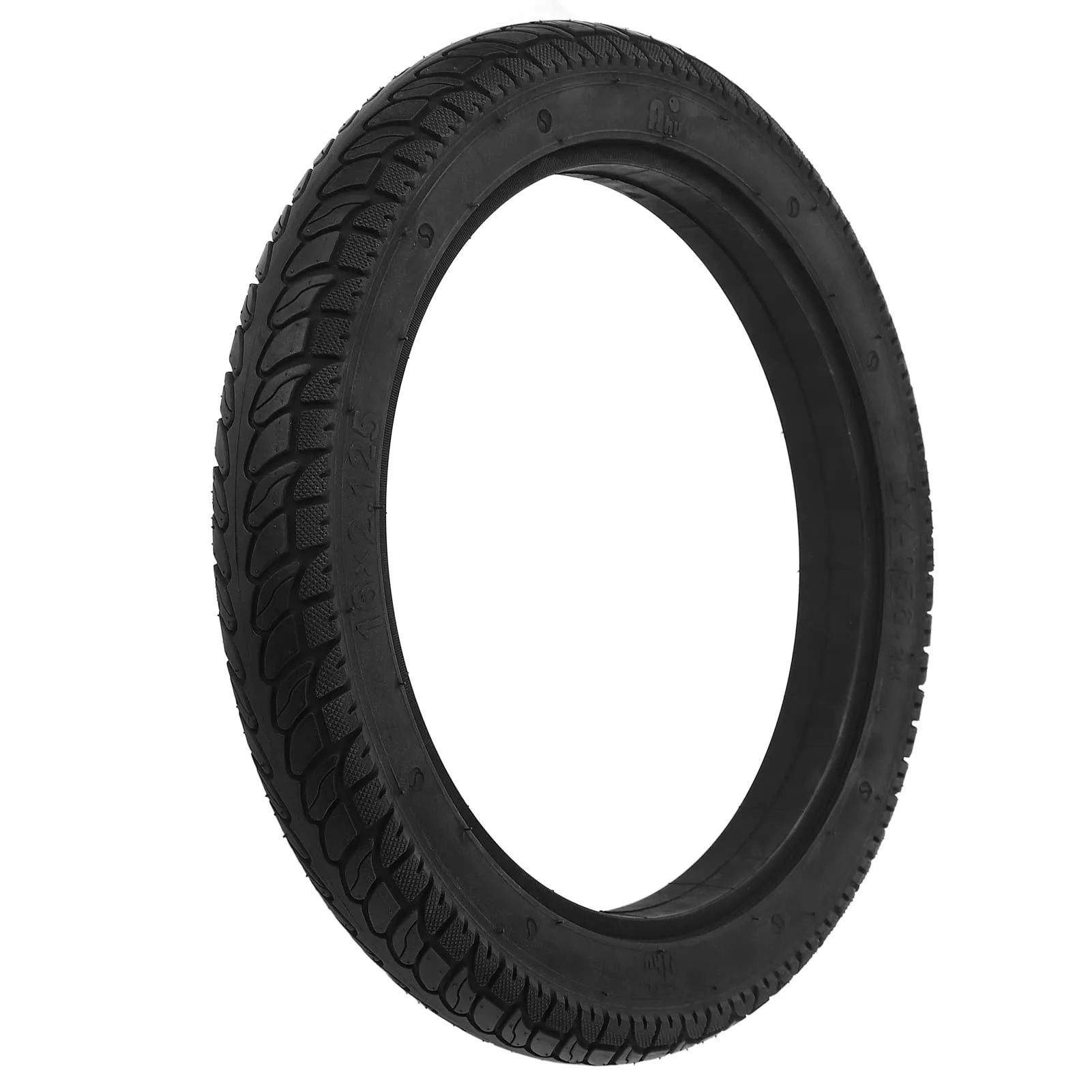 Kids 16 Inch Bike Tire - Anti-Slip Solid, Explosion-Proof, No Inflation, Easy Install for Children