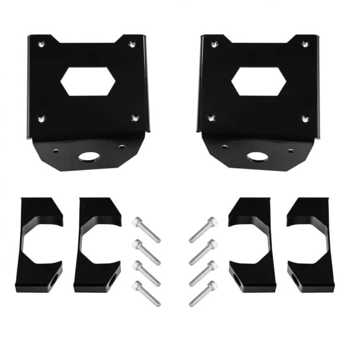 Kryptonite Death Grip Front Shock Reservoir Mount Kit for 2001-2010 Chevy Silverado & GMC Sierra 2500/3500