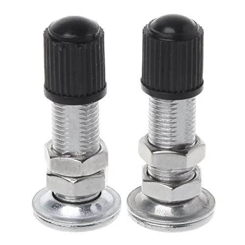 Lengthened Alloy Bicycle Tire Valves, 2 Pcs, 31mm for Mountain & Road Bikes, Easy to Use