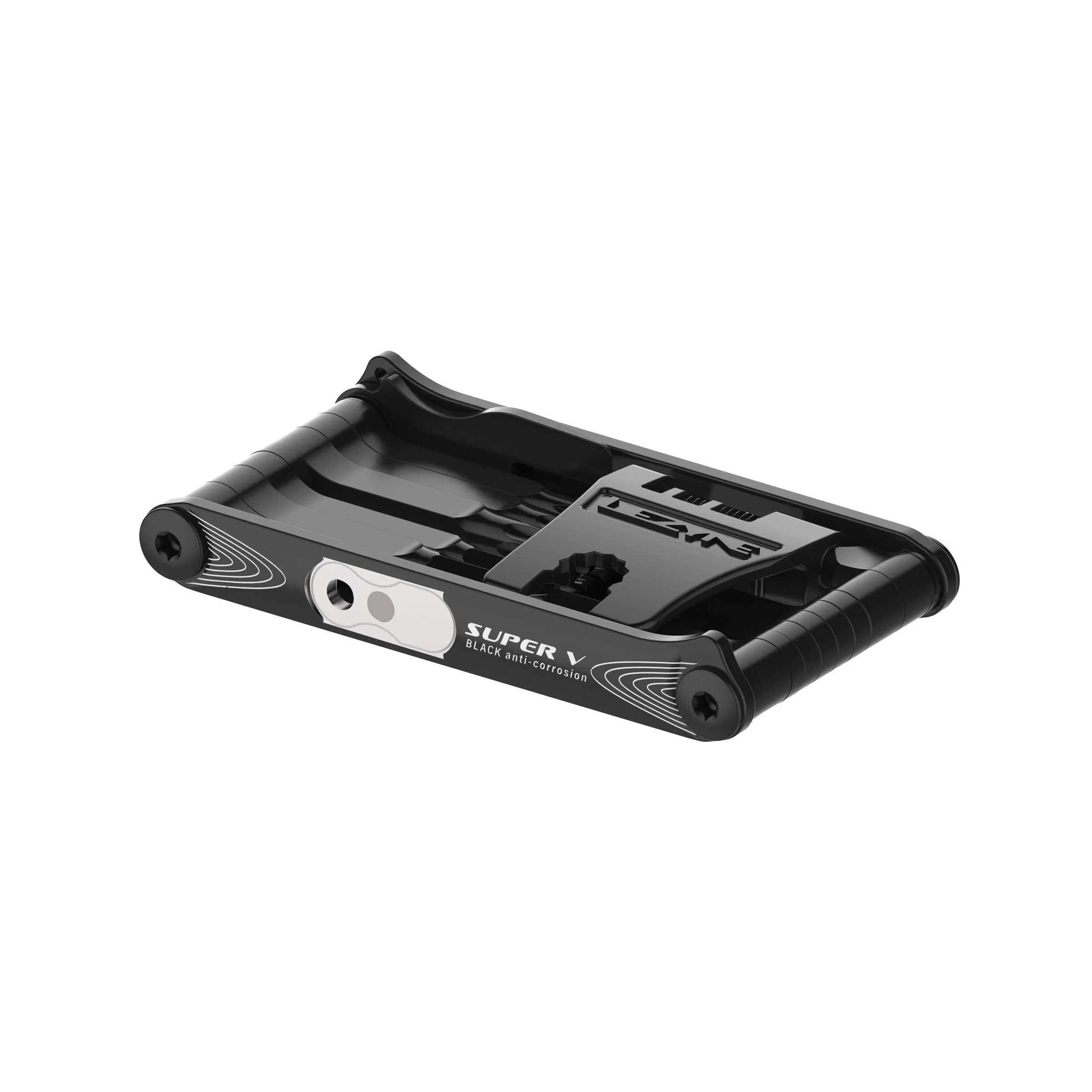 LEZYNE Super V22 Bicycle Multi-Tool with Anti-Corrosion Bits, Hex & Torx Sizes, Chain Breaker