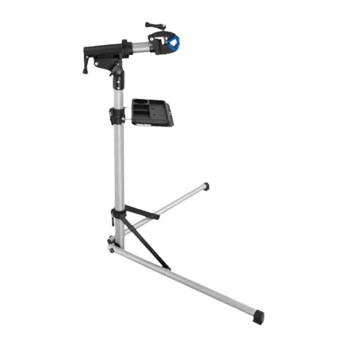 Lightweight Bike Repair Stand with 360 Rotating Clamp, Adjustable Foldable Design for Easy Storage