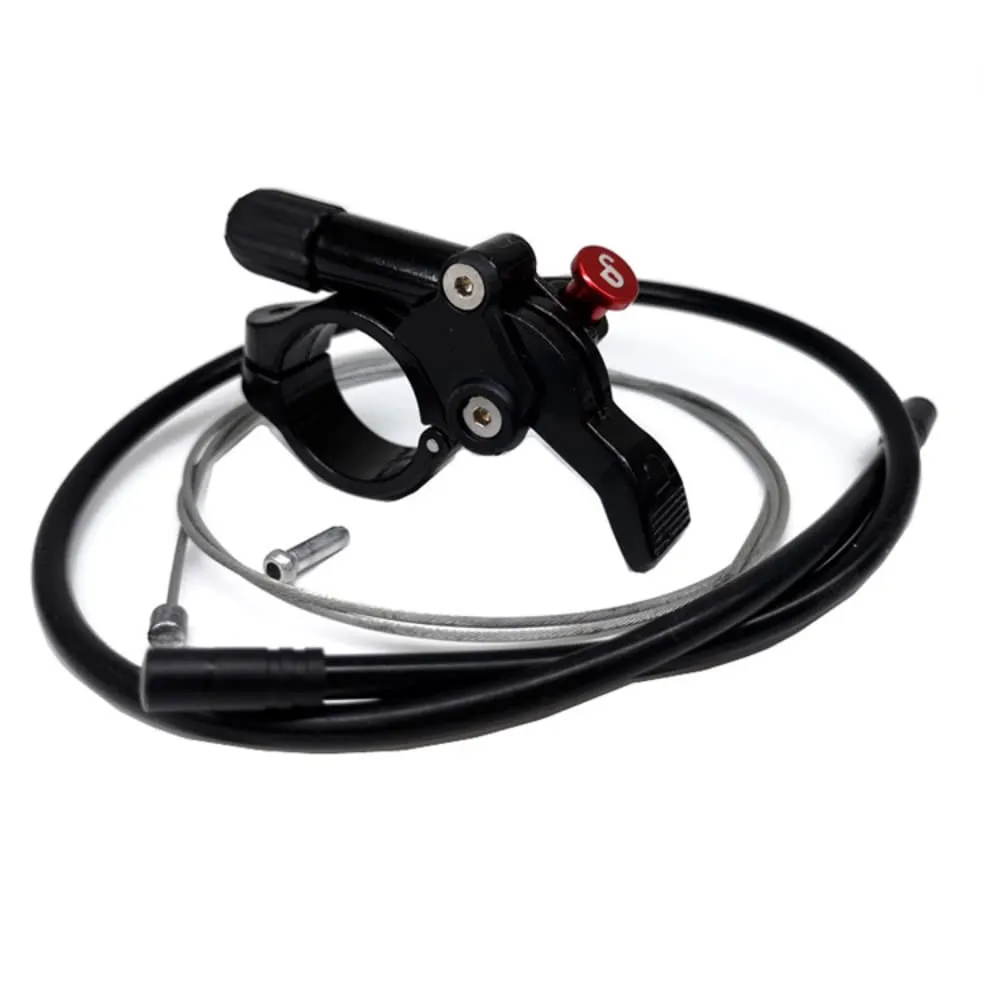 Lockout Wire Switch Lever for Rockshox & Suntour MTB Forks - Adjustable Cable Control