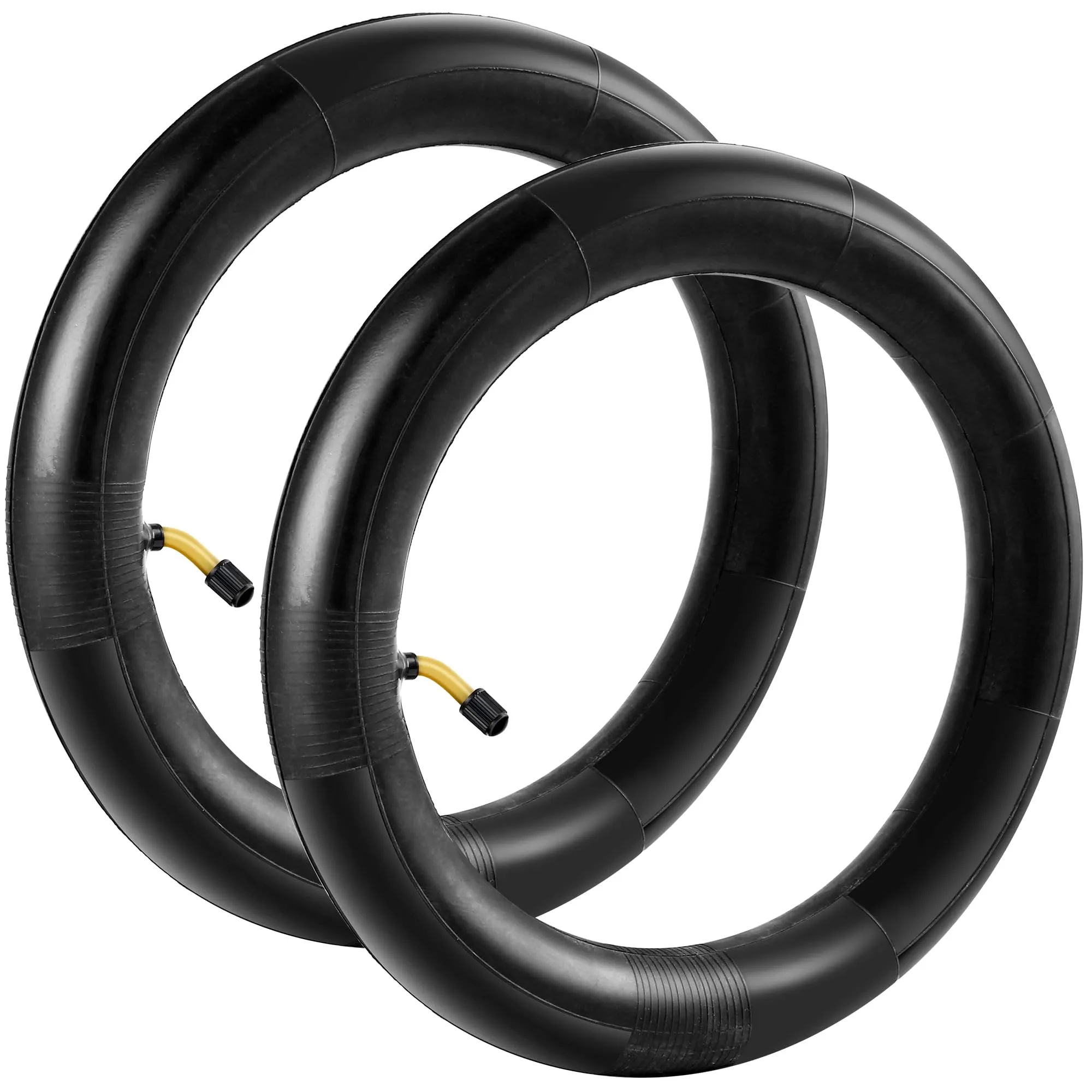LotFancy 12.5 x 2.25 Inner Tube with Angled Valve - 2 Pack for Electric Scooters & Pocket Bikes