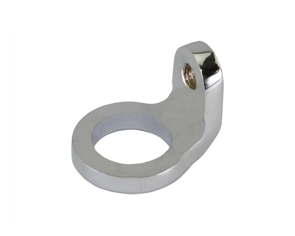 Lowrider Bike Spring Fork Ring 1 Inch 90 Degrees Chrome - Steel Construction for Durable Performance