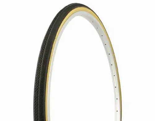 Lowrider Duro 27' x 1 1/4' Black/Gum Side Wall HF-153 Bicycle Tire for Optimal Performance