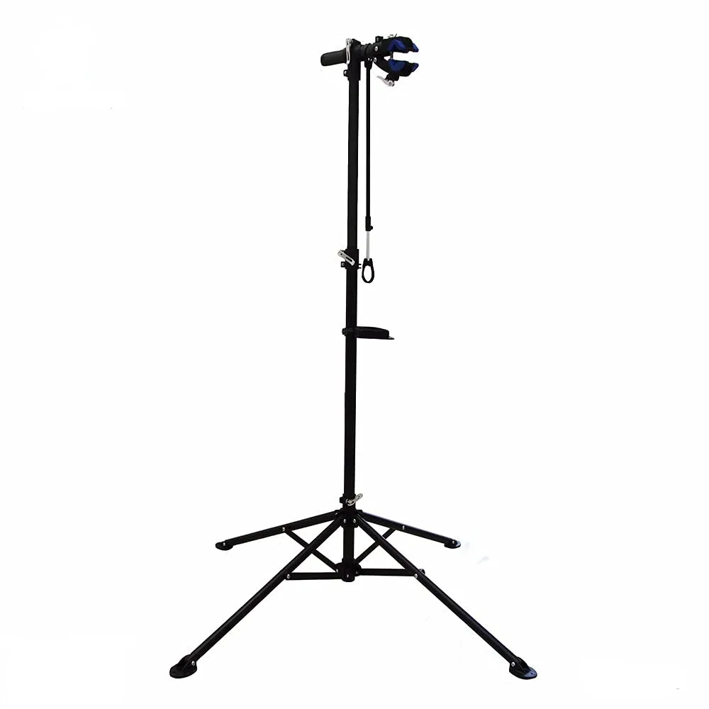 MaxxHaul 80725 Adjustable Bike Repair Stand with 360° Rotating Clamp, Black, 1' to 1.6' Frame