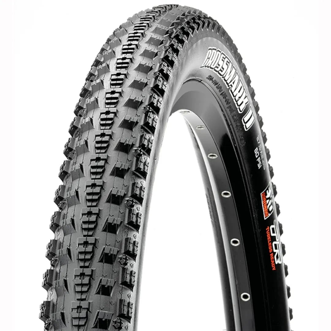 Maxxis Crossmark II EXO/TR 29x2.1 Folding Tyre - Black, 60 TPI for Speed & Control