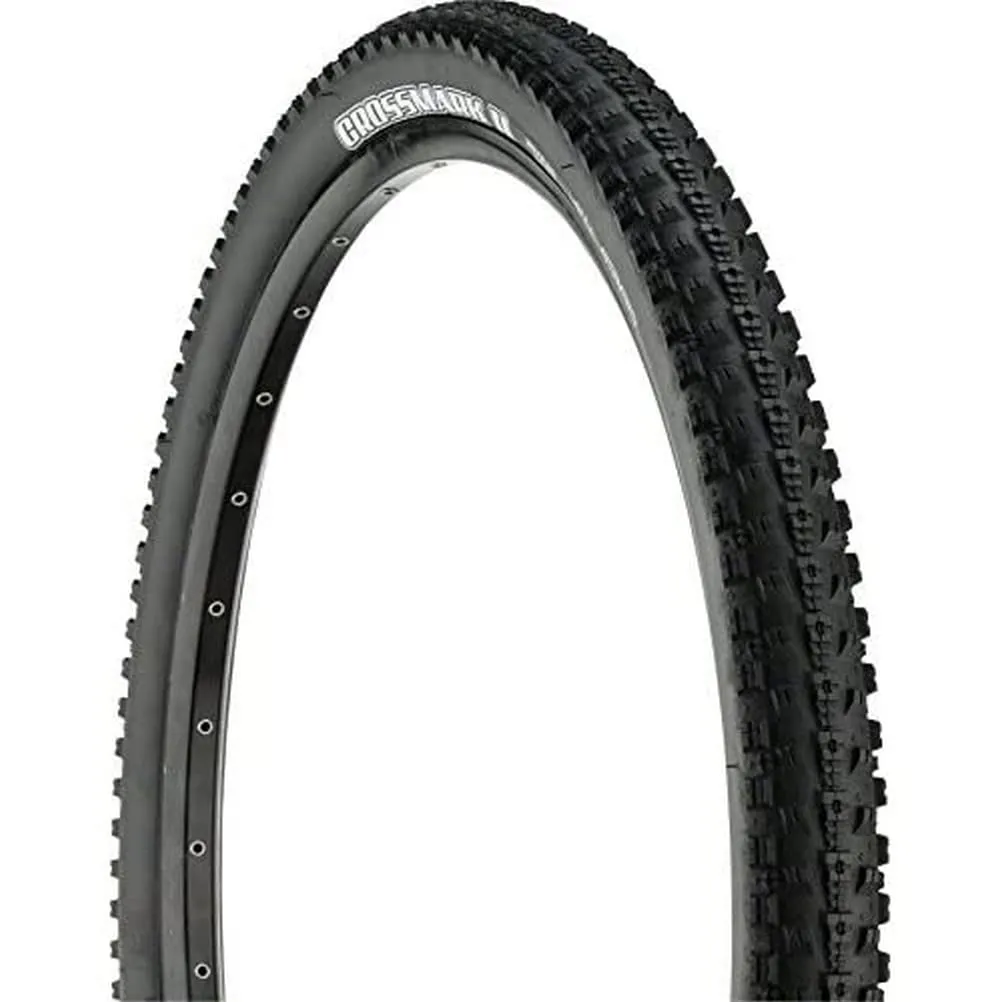 Maxxis Crossmark II Tire 26 x 2.25 Clincher Wire Black - High Grip and Stability for Aggressive Riding