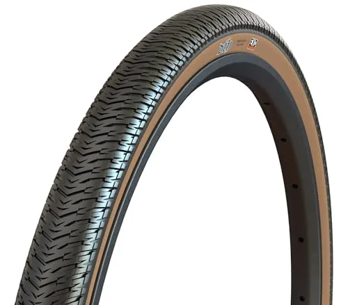 MAXXIS DTH 26x2.15 Tire - Lightweight, Durable, Dark Tanwall, 60TPI for Mountain and Street Use