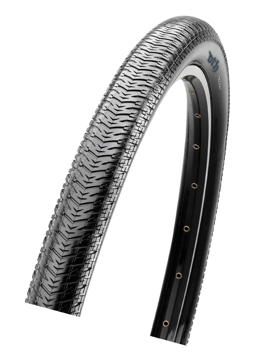 Maxxis DTH Tire 26 x 2.15 - Lightweight Folding BMX Tire, Black, Clincher, Dual Compound