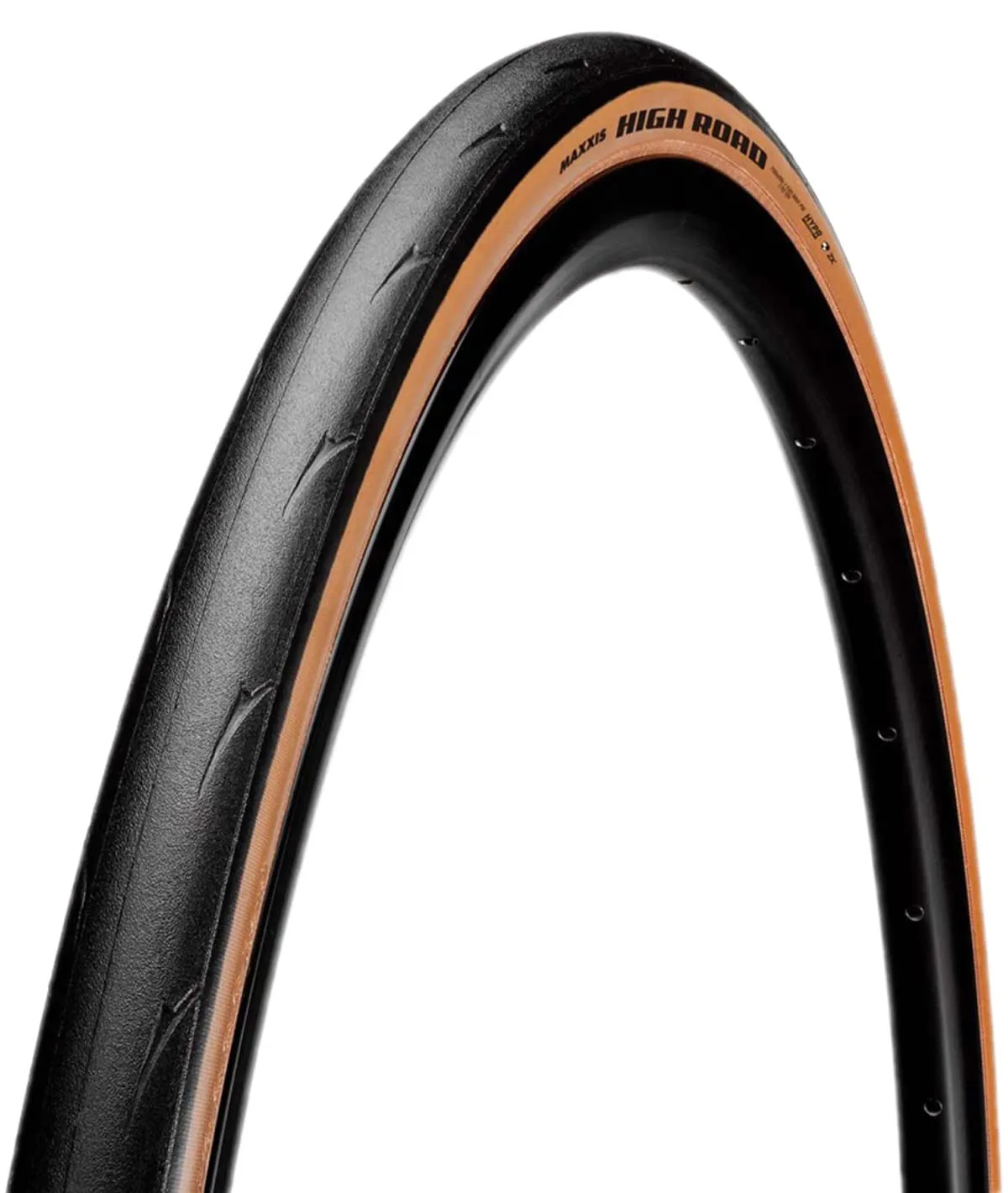 Maxxis High Road Tire - 700 x 28 Clincher, Folding, Black/Tan, Hypr, K2 Protection