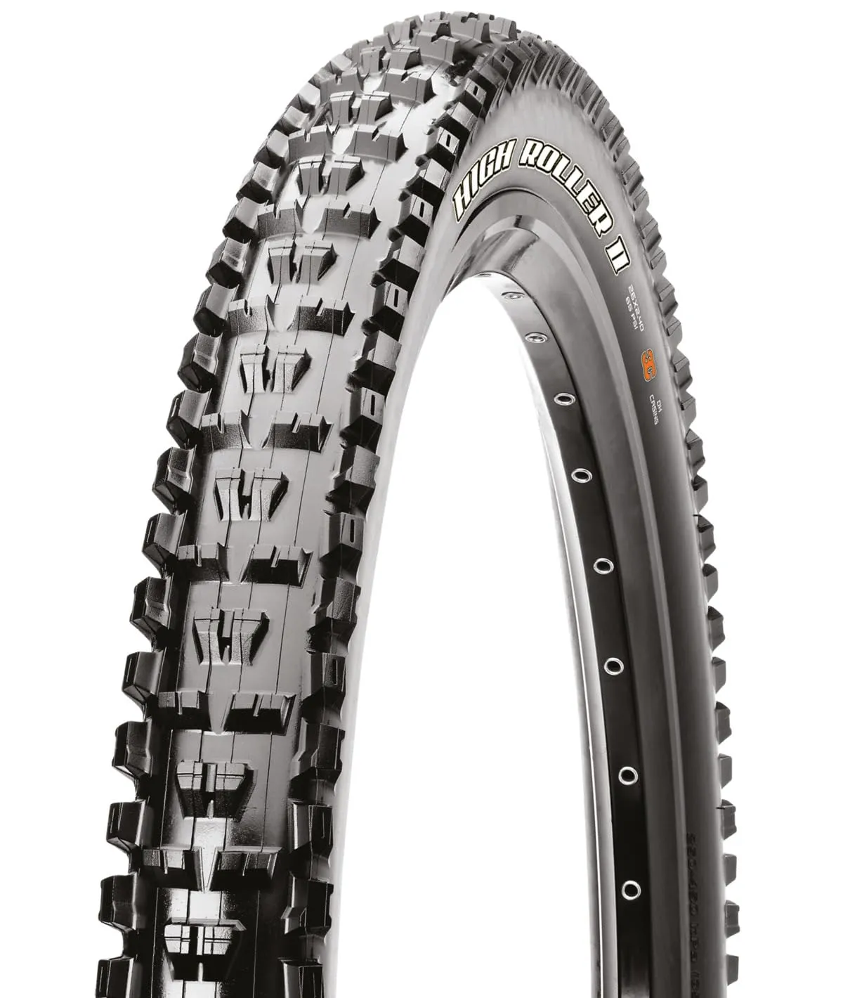 MAXXIS High Roller II 3C EXO Folding Tire 26x2.3 Tubeless 60 TPI Maxx Terra Performance