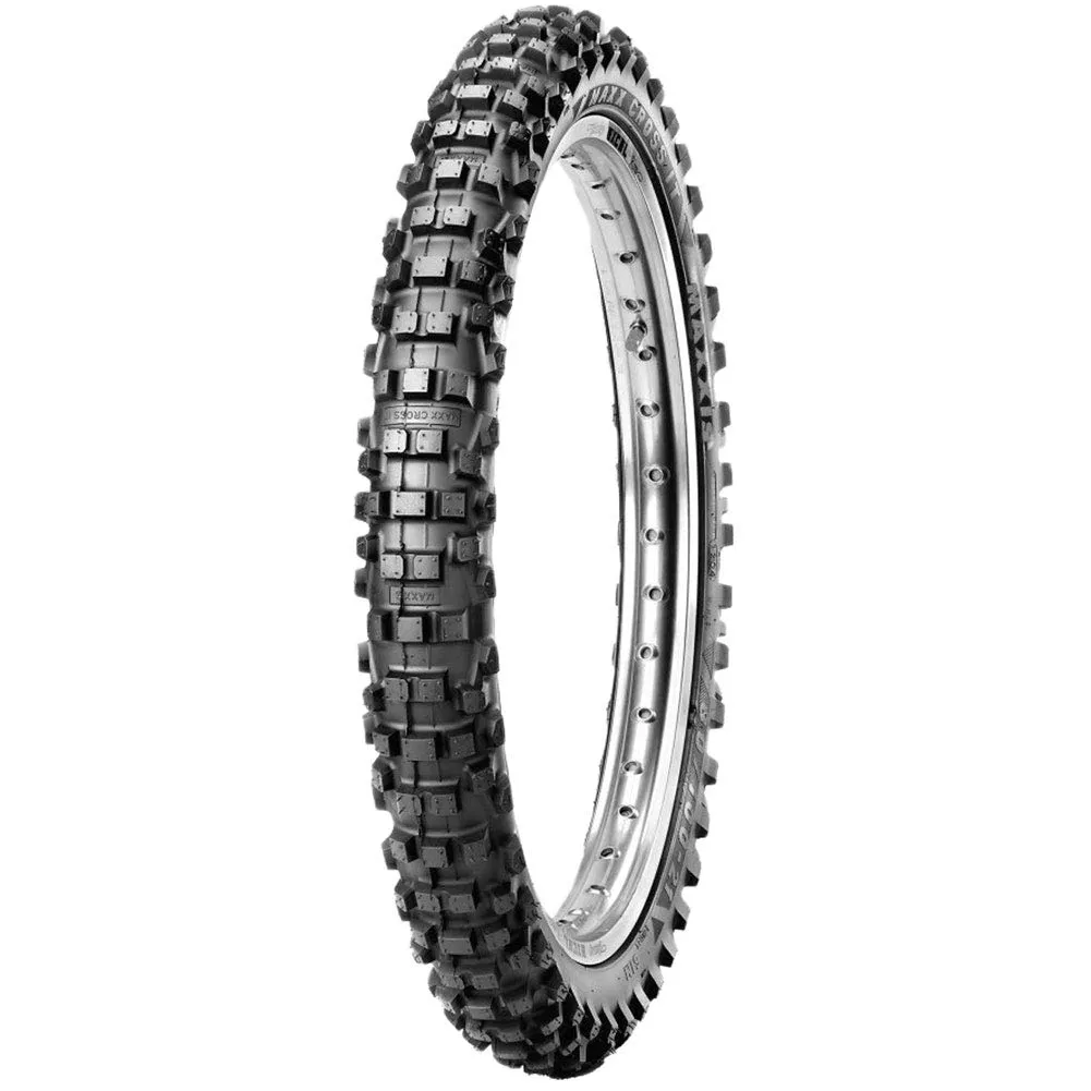 Maxxis M7304 Rear 90/100-14 Maxxcross Intermediate Motorcycle Tire for Exceptional Traction