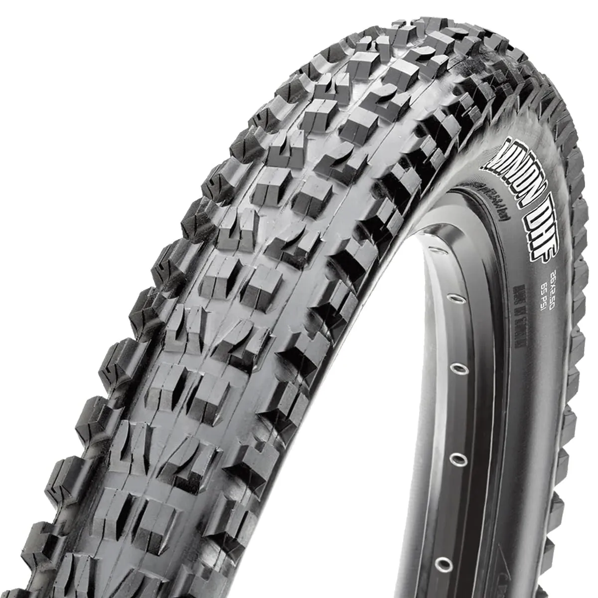 MAXXIS Minion DHF 20x2.4 BMX Tire - Black, Excellent Traction for Loose and Muddy Conditions
