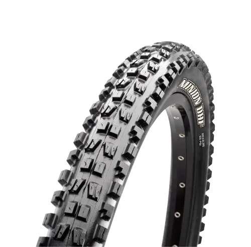 MAXXIS Minion DHF 27.5x2.50WT Bicycle Tyre - Tubeless Ready, EXO+, Ideal for Loose and Muddy Terrain