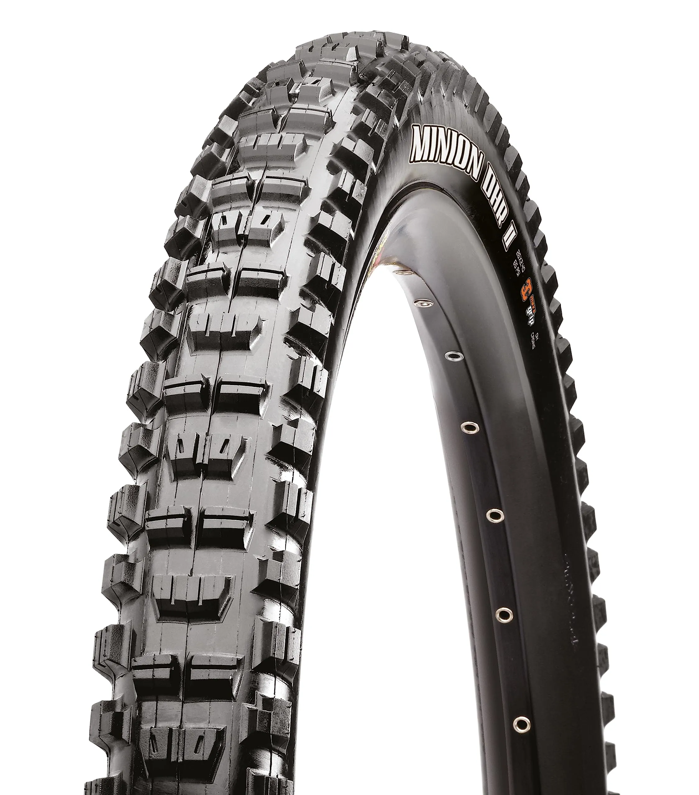 Maxxis Minion DHR II 27.5x2.6 Tire - 3C/EXO+/TR - Tubeless-Ready for Aggressive Trail Riding